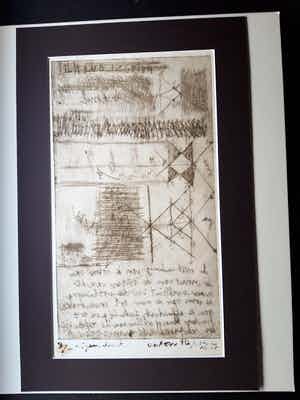 Anton Heyboer - ets 1961 verkocht voor € 425!