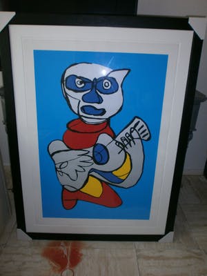 Karel Appel - Cool luke singing hands {zeer groot] kopen? Bied vanaf 1199!