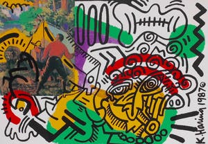 Keith Haring - zonder titel kopen? Bied vanaf 250!