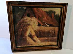Louis Heijmans - Korenschoven voor boerderij verkocht voor € 75!