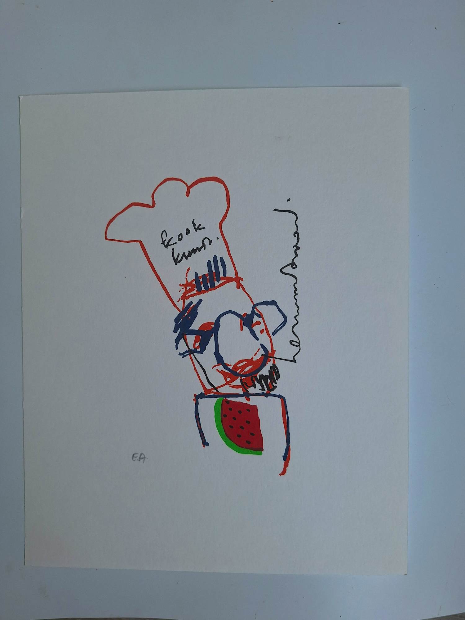 Herman Brood - Kookkunst kopen? Bied vanaf 100!