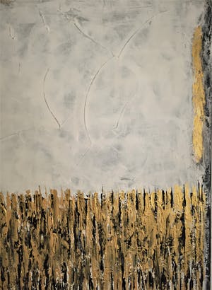 John Foppen - Symphony in Gold +.........# K 02. XL . GROOT. kopen? Bied vanaf 189!