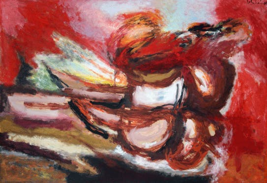 Leo Schatz - LET OP: GOUACHE.  kopen? Bied vanaf 70!