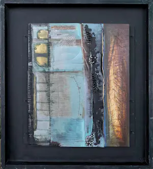 AcheterFrits van Eeden - Abstract wandobject van metaal en spijkers - ingelijst - 26306? Enchérissez de 325!