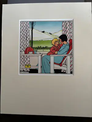 Rie Cramer - Kind bij moeder op schoot kopen? Bied vanaf 25!