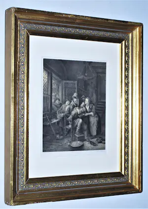 Frederik Hendrik Weissenbruch - Jan Steen: Keisnijding - 19e eeuwse litho kopen? Bied vanaf 40!