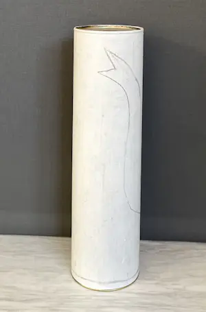 Klaas Gubbels - Handbeschilderde koker - object kaufen? Bieten Sie von 250!