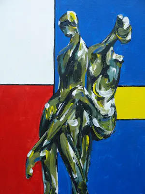 Peter Leyenaar - (1923-2023) , Olieverf op doek , Zonder titel - 50 x 50 cm kopen? Bied vanaf 10!