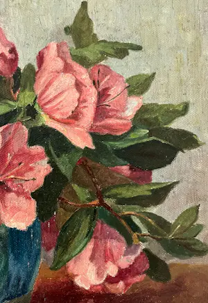 Henk Amerongen - Bloemstilleven kopen? Bied vanaf 35!