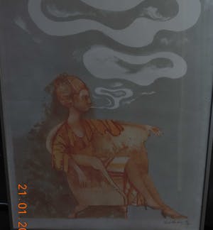 Aat Verhoog - rokende vrouw kopen? Bied vanaf 23!