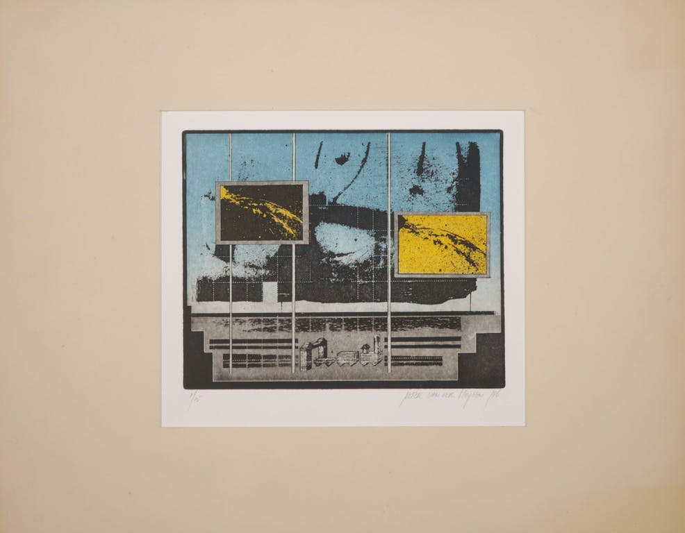 Peter van der Heijden - Peter van der Heijden: Ets en Aquatint, Z.T.  kopen? Bied vanaf 20!