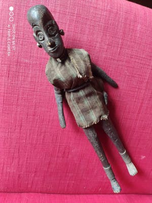 Burkina Faso - rituele pop, vermoedelijk Mali kopen? Bied vanaf 1!