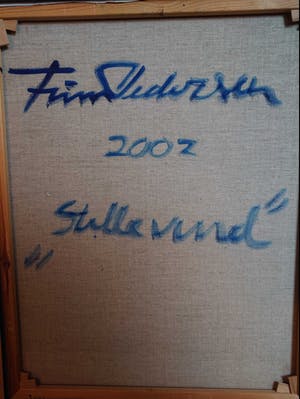 Buy Finn Pedersen - Stille Wind 2002 | Olieverf op doek? Bid from 300!