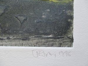 Peter Wray - Carborundum ets "Sand Drawing" kopen? Bied vanaf 30!