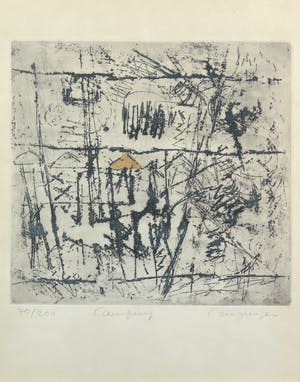 Greta Leuzinger - Ets, Zonder titel kopen? Bied vanaf 50!