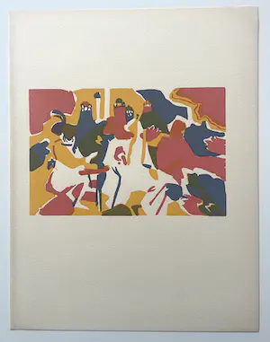 Wassily Kandinsky - Orientalisches. Original-Farbholzschnitt 1913, Roethel 106 kopen? Bied vanaf 100!