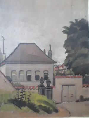 Anne-Pierre De Kat - Dorpsgezicht Belgie 1930 kopen? Bied vanaf 400!