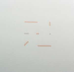 Antonio Calderara - Zeefdruk: Tempo, Spazio, Luce - 1975 verkocht voor € 80!