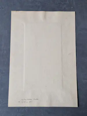 Georg Rueter - Knappe monochrome lithografie "staand naakt" - 1920 - potloodgesigneerd kopen? Bied vanaf 38!