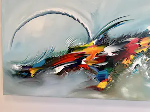 Gena - Abstract Blue kopen? Bied vanaf 10!