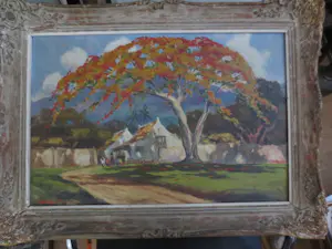 Sujatno Koempoel - 2x de Vuurboom en De Rode Brug Soerabaja kopen? Bied vanaf 200!