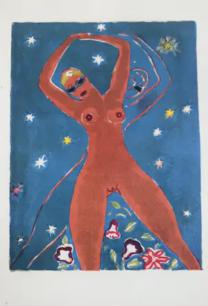Kees van Dongen - Houtgravure - La Nuit - 1955 kopen? Bied vanaf 50!