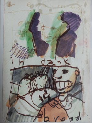 Herman Brood - In dank kopen? Bied vanaf 595!