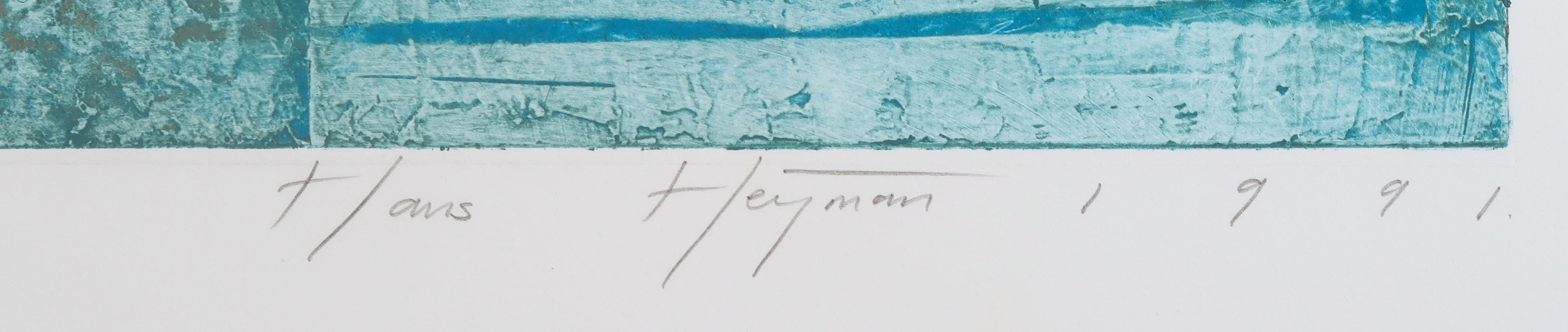 Hans Heijman - Kleurenets, Rode figuur met blauw driehoek kopen? Bied vanaf 1!