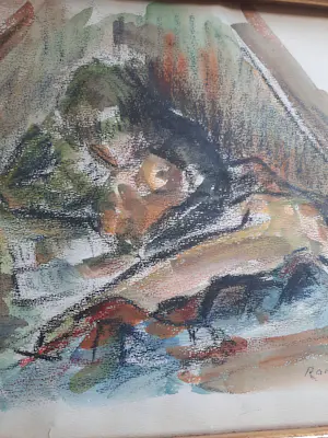 Libert Ramaekers - Liggend naakt kopen? Bied vanaf 75!