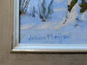 Johan Meijer - Winter bij Blaricum kopen? Bied vanaf 800!