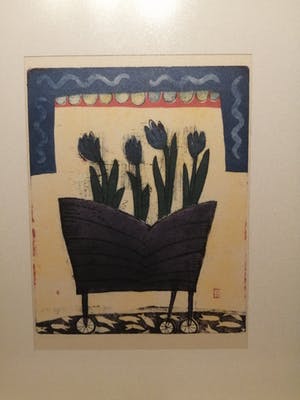 Eliza Kopec - 2 zeefdrukken Primavera & Fleurs du Paradis - 1992 kopen? Bied vanaf 1!