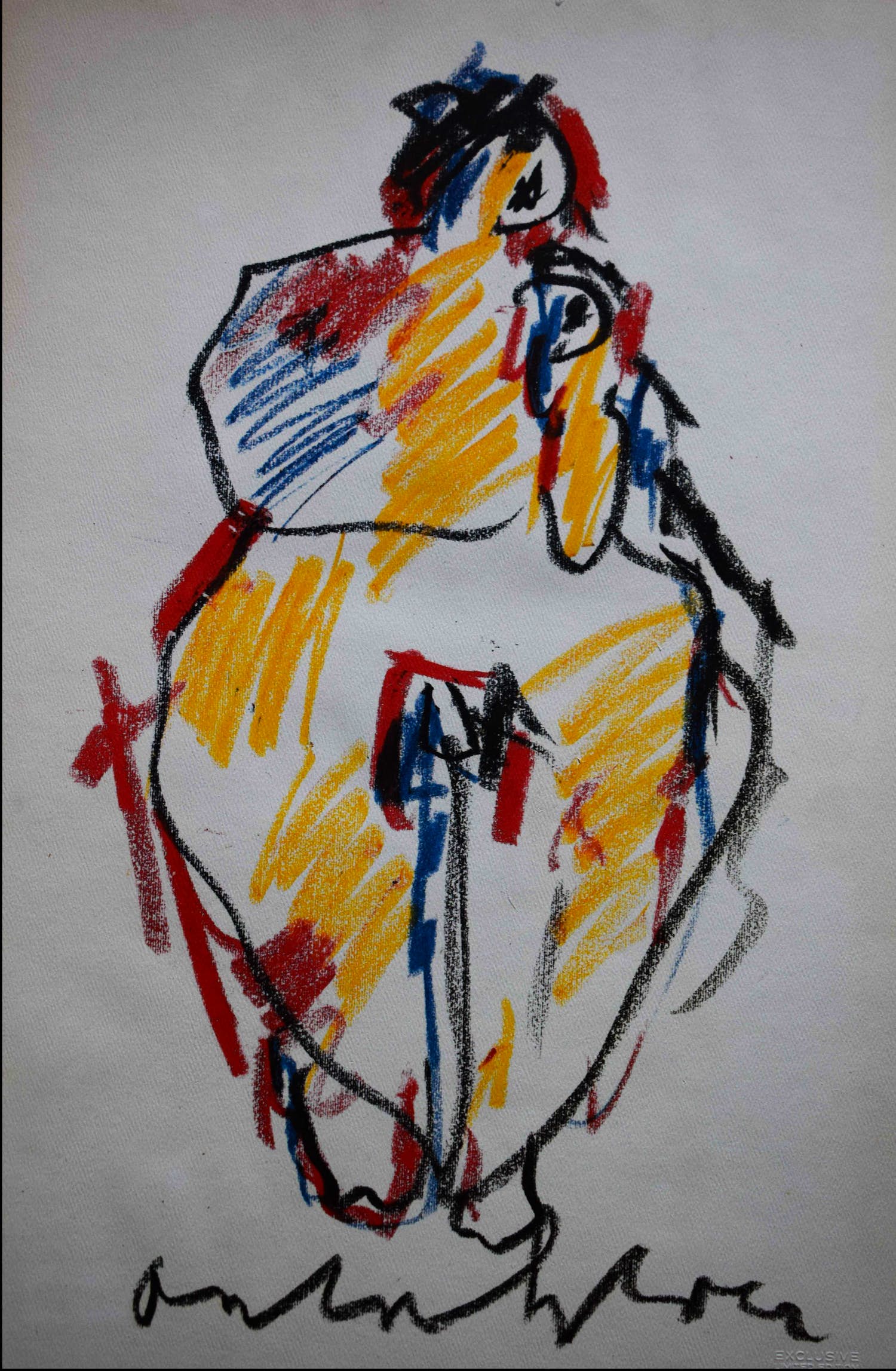 Anton Heyboer - Madonna met Kind kopen? Bied vanaf 275!