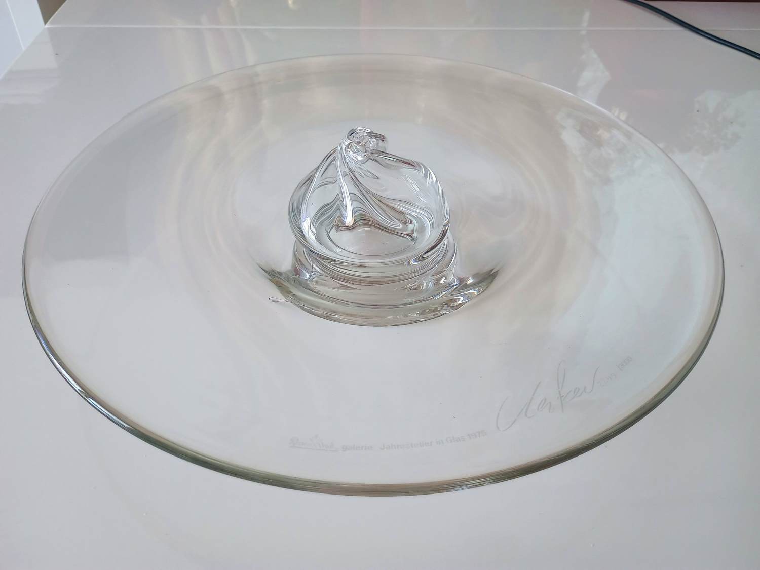 Günther Uecker - "JAHRESTELLER" Rosenthal - 1975 - LImited Edition - signiert kopen? Bied vanaf 699!