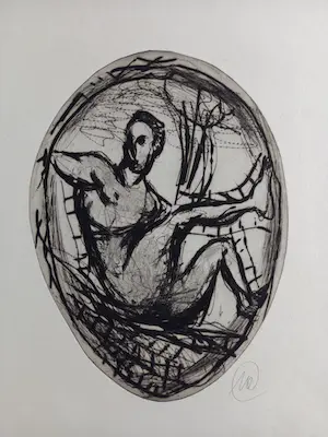 Markus Lüpertz - Titanenschlacht - 12 Kaltnadelradierungen kopen? Bied vanaf 2200!