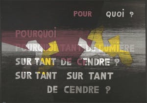 Michel Seuphor - Zeefdruk, Pour quoi? kopen? Bied vanaf 40!