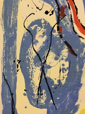 Dominique Chan - kleurenlitho - 'San Pu' kopen? Bied vanaf 55!