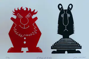 Buy Jean Sariano - " Le Rouge et Le Noir "? Bid from 95!