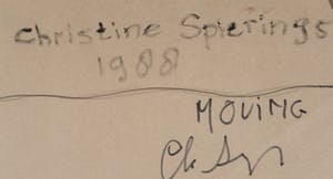 Christine Spierings - Olieverf op doek, Moving kopen? Bied vanaf 80!