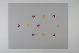 Peter Jordaan - Kleurenzeefdruk YELLOW & RED Handgesigneerd. kopen? Bied vanaf 35!