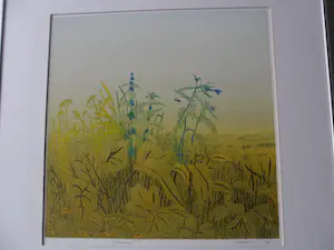 Henk Kastelijn - Ets, Titel, Heuveltop. kopen? Bied vanaf 40!