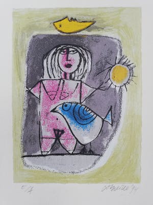 Corneille - Lithografie E. A. exemplaar kopen? Bied vanaf 130!