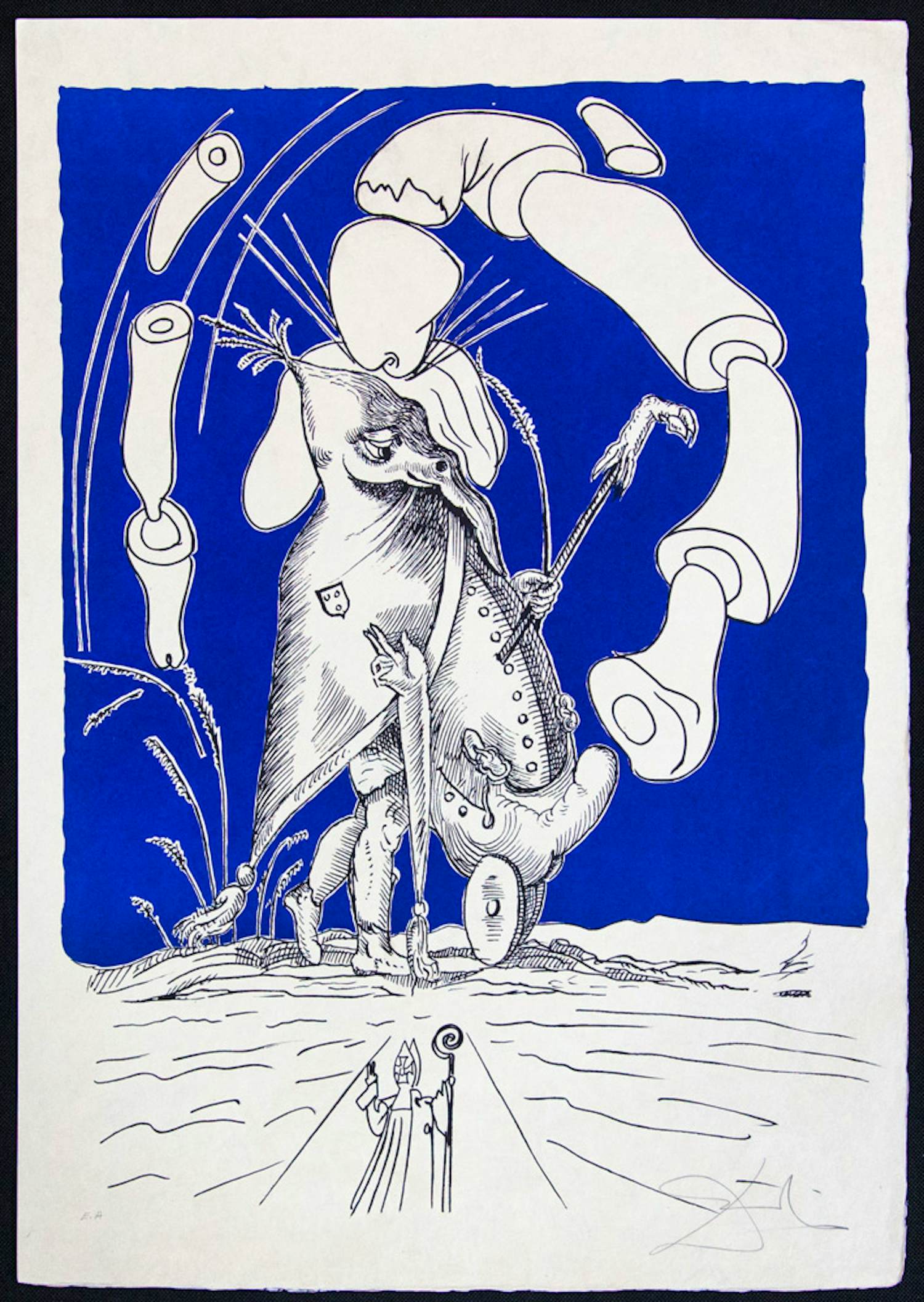 Salvador Dali - Salvador Dali 'Les Songes Drolatiques de Pantagruel' kopen? Bied vanaf 1000!