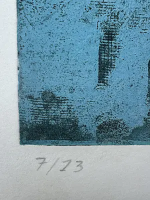 Robert Wolfgang Schnell - Gesigneerde ets/aquatint – R. Schnell “aap” 1974 kaufen? Bieten Sie von 35!