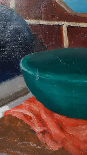 A. Brouwer - Olieverf op doek, Natuur Mort - Ingelijst (Groot) kopen? Bied vanaf 1!