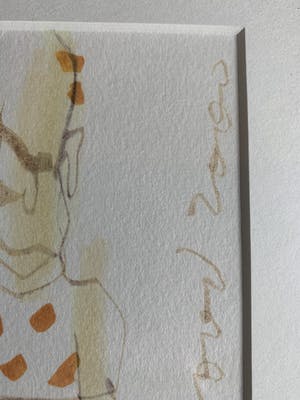 Herman Brood - Fraaie originele tekening Herman Brood uit privécollectie kopen? Bied vanaf 280!