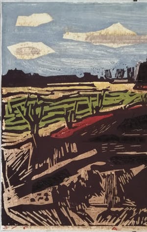 Hein Stork - Landschap kopen? Bied vanaf 80!