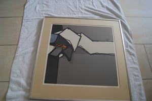 Fon Klement - LIASON - zeefdruk Epreuve d'Artiste , gesigneerd en ingelijst kopen? Bied vanaf 70!