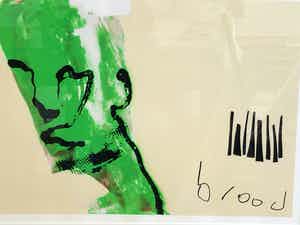 Herman Brood - Waiting for my man met nieuwe lijst! verkocht voor € 345!