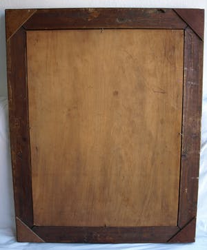 Rudolf Wenghart - Ingelijst olieverf op doek, op paneel (marouflé), “Portret” – 1938 – 100 x 80 kopen? Bied vanaf 1!