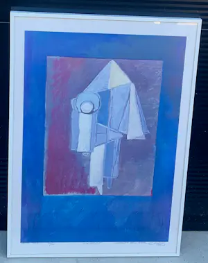 Eric Claus - Ingelijste cristal druk: Pierrot(Commedia dell 'arte ) 1999 kopen? Bied vanaf 100!